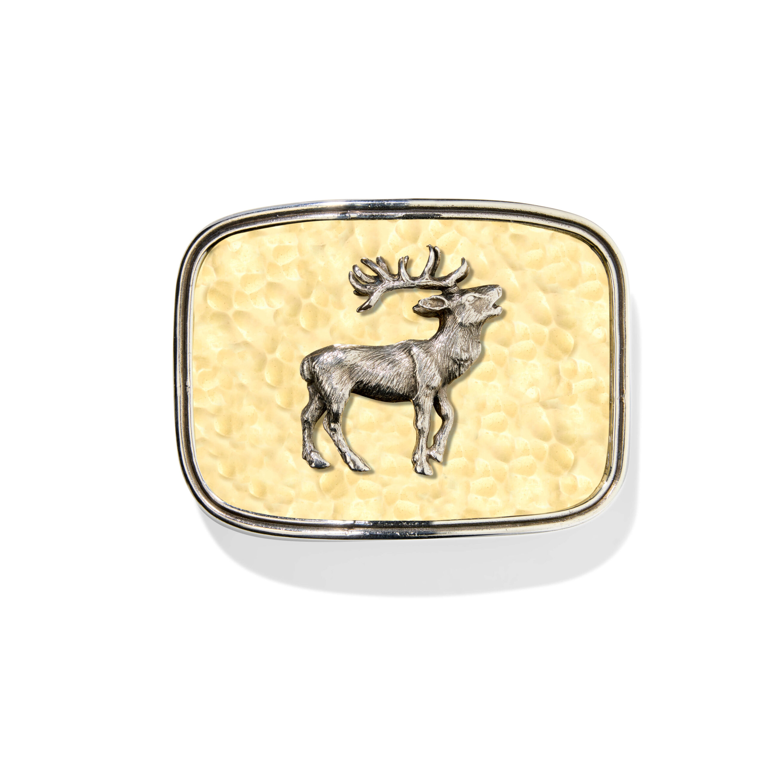 HIRSCH 4 Hirsch Gürtelschnalle.